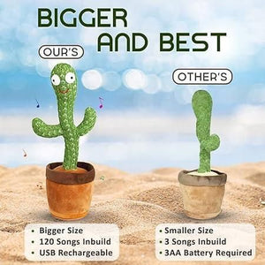 SB LED Musical Dancing & Mimicry Cactus Toy