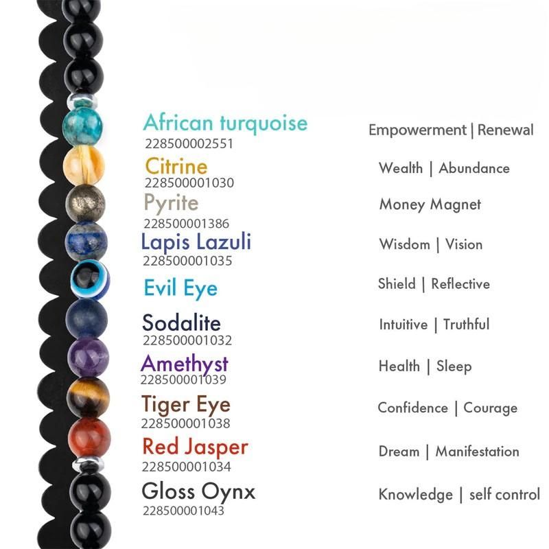 SB Super 9 Chakra Bracelet