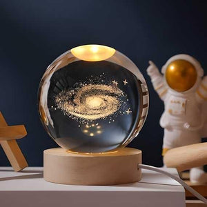 SB 3D Crystal Lamp Ball(Assorted Design)