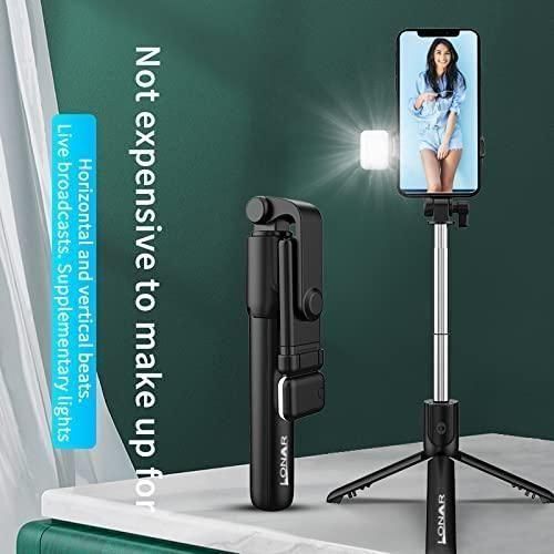 SB Extendable Flash 3-in-1 Selfie Stick Tripod with Bluetooth Remote