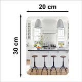 SB Combo of Oval Shape & Square Shape Mirror (Pack of 2)