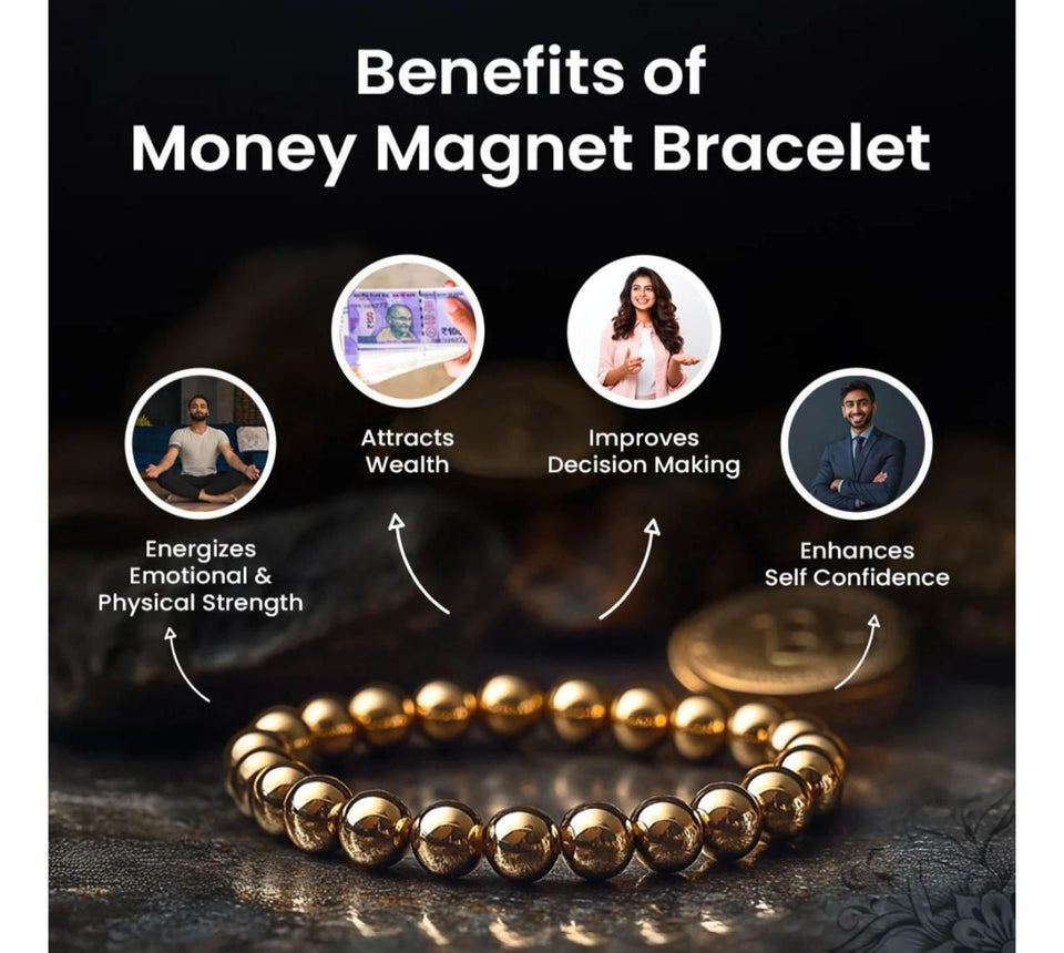 SB Unisex Money Magnet Bracelet