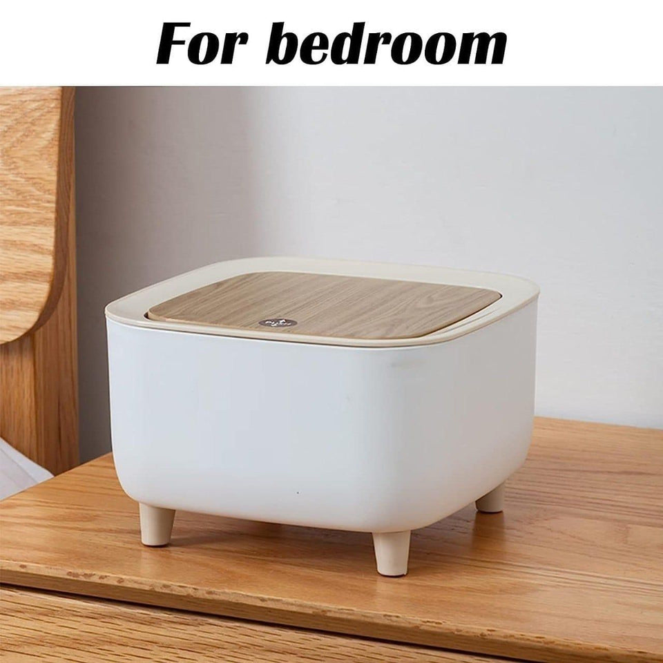 SB Classy Desktop Push Button Trash Bin