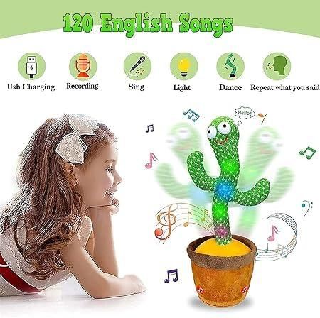 SB LED Musical Dancing & Mimicry Cactus Toy