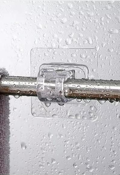 SB Rods Clips Hook Self Adhesive Pack of 6