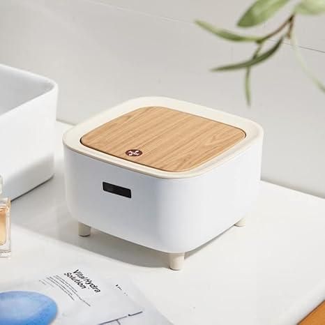SB Classy Desktop Push Button Trash Bin