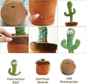 SB LED Musical Dancing & Mimicry Cactus Toy