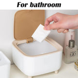 SB Classy Desktop Push Button Trash Bin