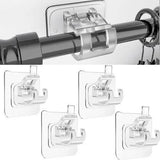 SB Rods Clips Hook Self Adhesive Pack of 6