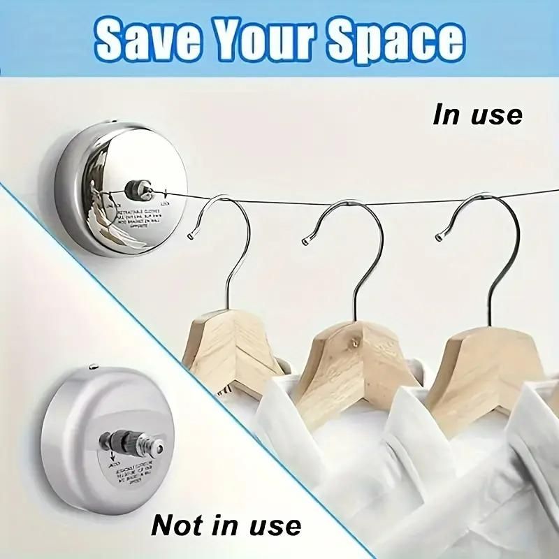 SB Stainless Steel Retractable Clothesline