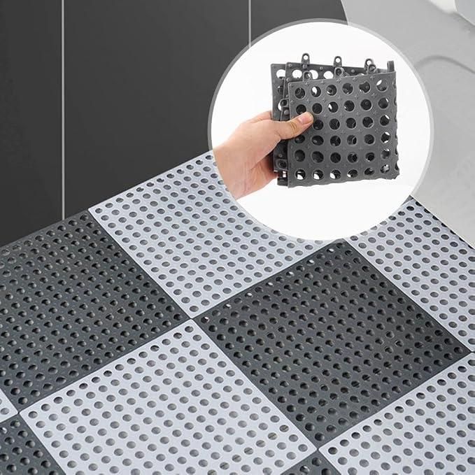 SB Bathroom Anti Slip Tile Mat (Pack of 4)