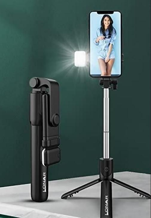 SB Extendable Flash 3-in-1 Selfie Stick Tripod with Bluetooth Remote