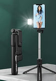 SB Extendable Flash 3-in-1 Selfie Stick Tripod with Bluetooth Remote