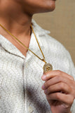 SB Om Symbol Pendant With Chain