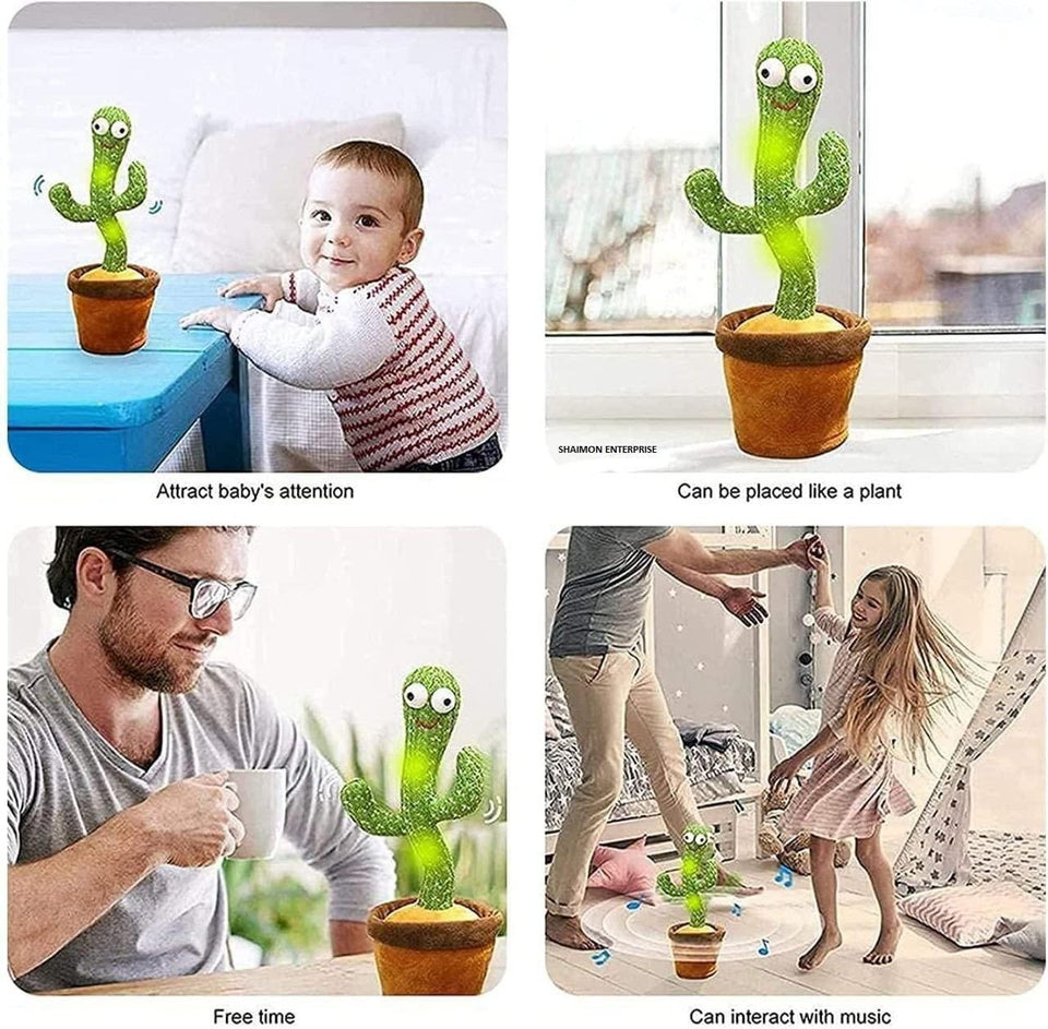 SB LED Musical Dancing & Mimicry Cactus Toy