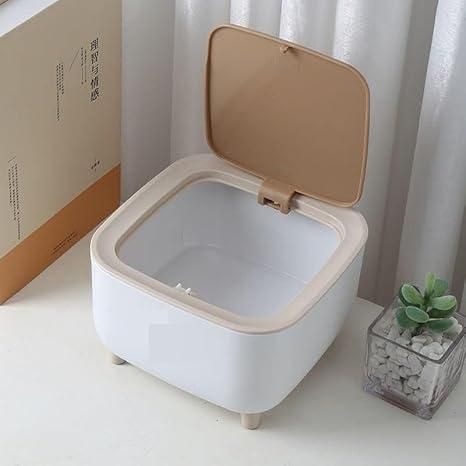 SB Classy Desktop Push Button Trash Bin